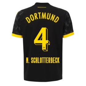 Nogometni Dres Borussia Dortmund N. Schlotterbeck 4 Gostujući 2023-24